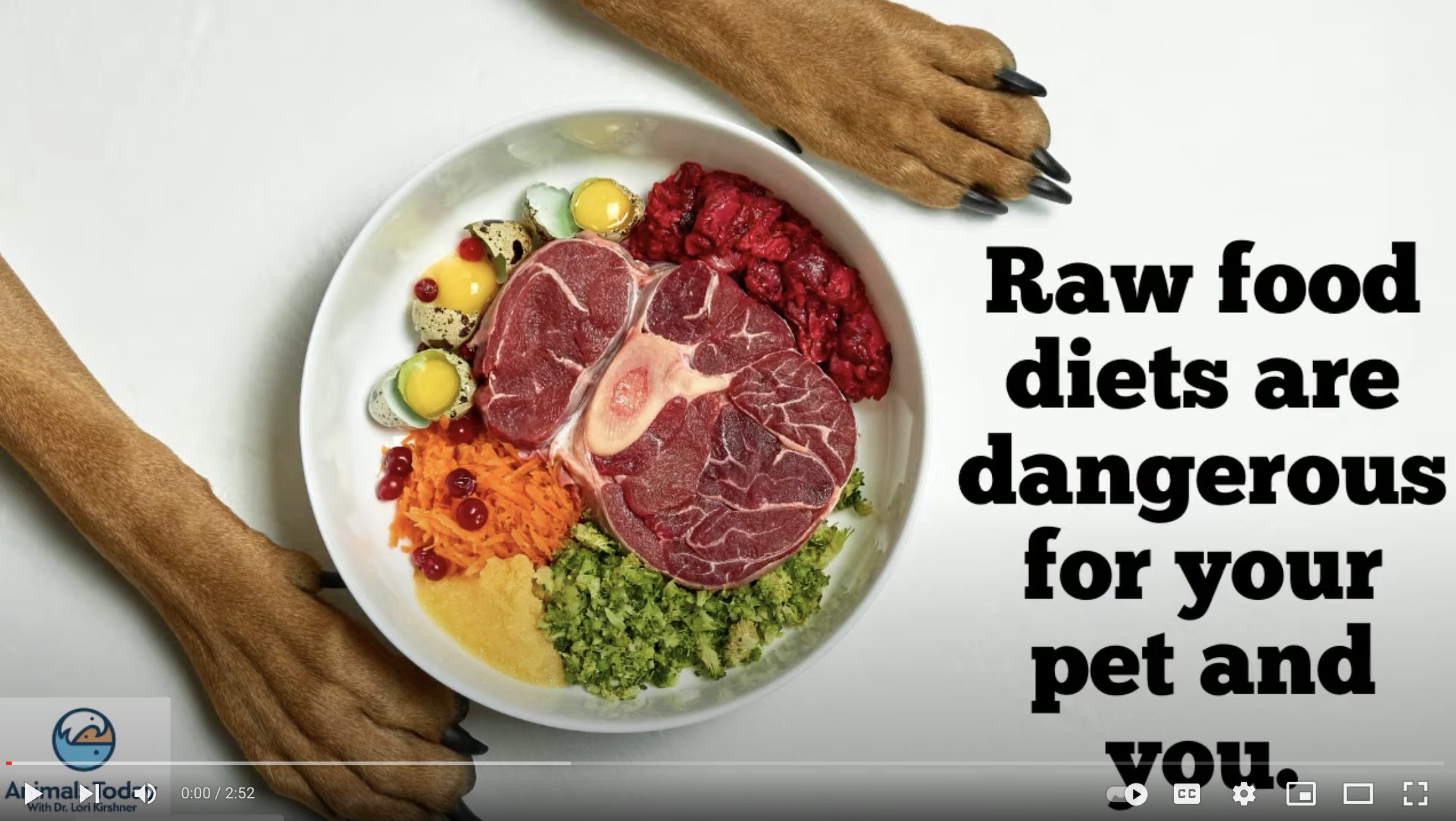 Animals Today Radio May 10, 2023: The hazards of raw food diets ...